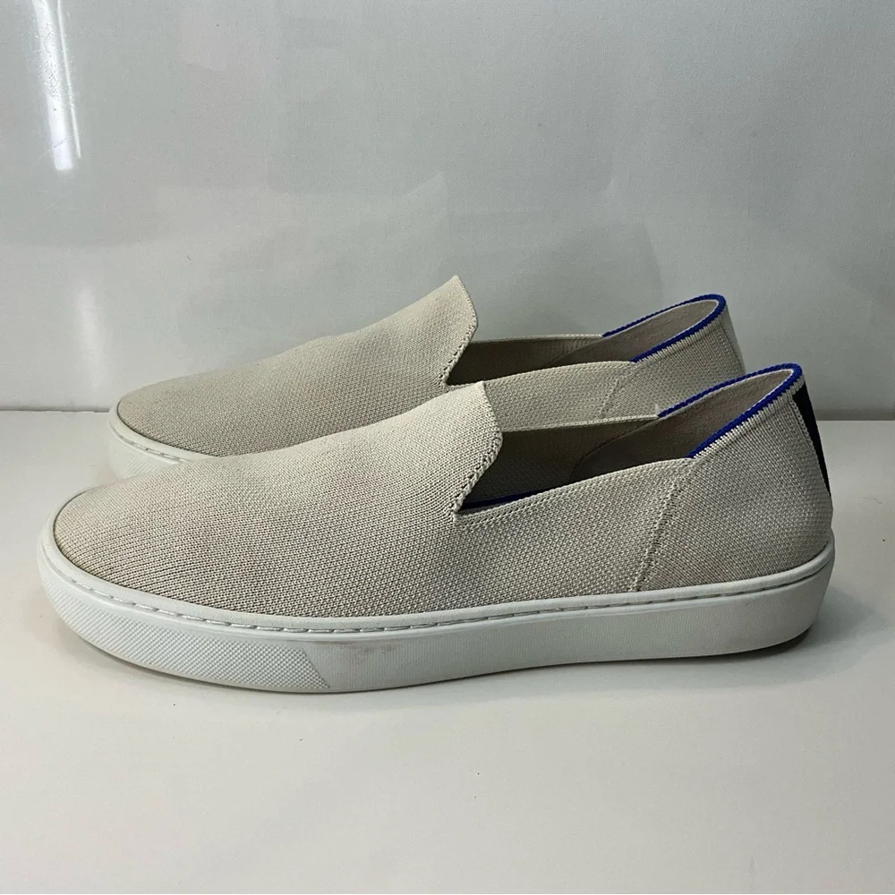 Rothys Casual Cream Slip-On Sneakers 8.5 - Picture 11 of 11